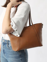 Sac Porté épaule S Tradition Cuir Etrier Bleu tradition ETRA060S-vue-porte