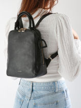 Sac à Dos Tradition Cuir Etrier Bleu tradition ETRAB37S-vue-porte