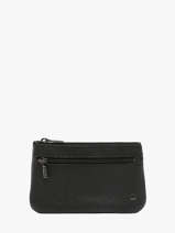 Porte-monnaie Madras Cuir Etrier Rose madras EMAD612