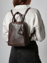 Sac à Dos Tradition Cuir Etrier Marron tradition ETRAB37S-vue-porte