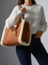 Sac Shopping Alpin Etrier Marron alpin EALP140M-vue-porte
