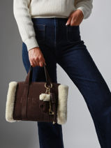 Sac Bandoulire Alpin Etrier Marron alpin EALP140S-vue-porte