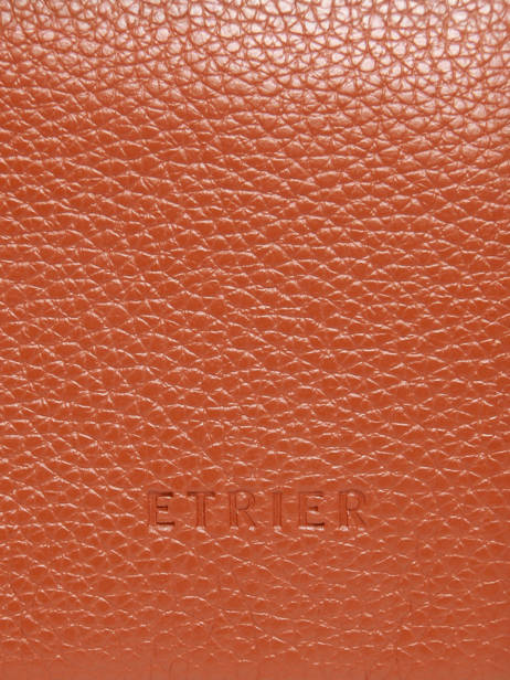 Leather Flandres 15'' Laptop Cover Etrier Orange flandres EFLA8835 other view 3