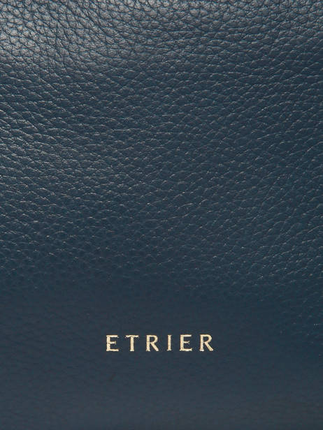 Sac Banane M Tradition Cuir Etrier Bleu tradition ETRA022M vue secondaire 5